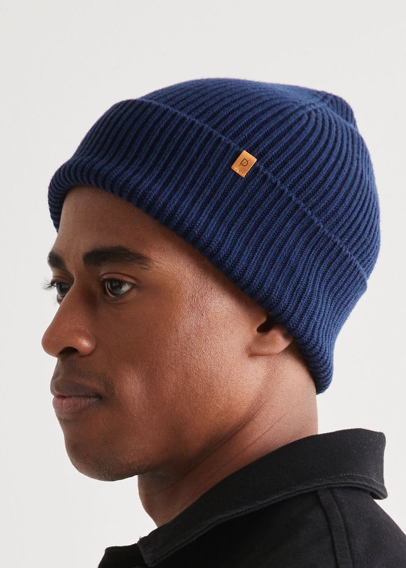 DU-ER-Unisex-Merino-Wool-Toque---Marine