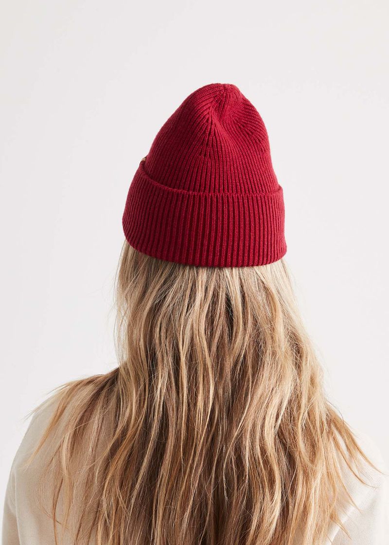 DU-ER-Unisex-Merino-Wool-Toque---Merlot