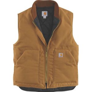 Carhartt Men's Firm Duck Rib Vest - Brown