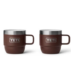 Yeti Rambler 177ml (6oz) Espresso Mug (2 Pack) - Wetlands Brown