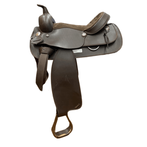 Used Wintec Western Saddle 15" FQH - Brown