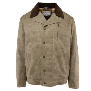 Schott Men's Waxed Cotton M41 Jacket (8436) - Khaki