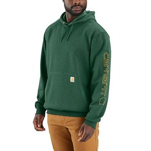 Carhartt Men's Midweight Logo Hoodie - Frosted Balsam Heather