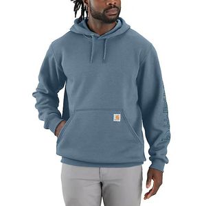 Carhartt Men's Midweight Logo Hoodie - Thundercloud