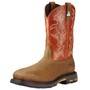 Ariat Men's WorkHog CSA Composite Toe Work Boot - Dark Earth