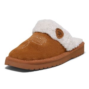 Ariat Women's Jackie Square Toe Slipper - Chestnut