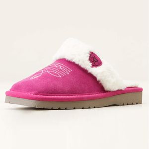 Ariat Women's Jackie Square Toe Slipper - Very Berry Pink