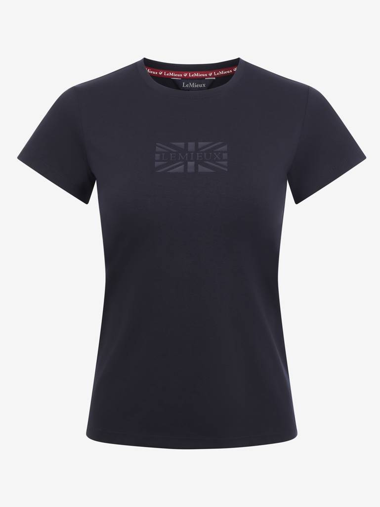 LeMieux-Women-s-Union-Jack-T-Shirt---Navy
