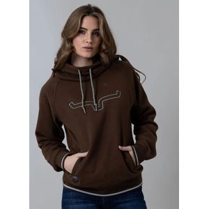 Kimes Ranch Women's Two Scoops Hoodie - Brown