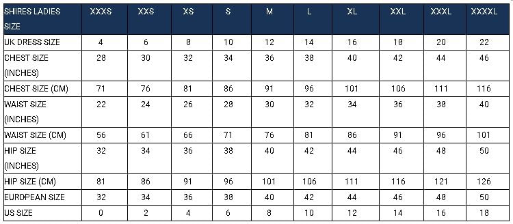 Shires-women-s-top-size-chart