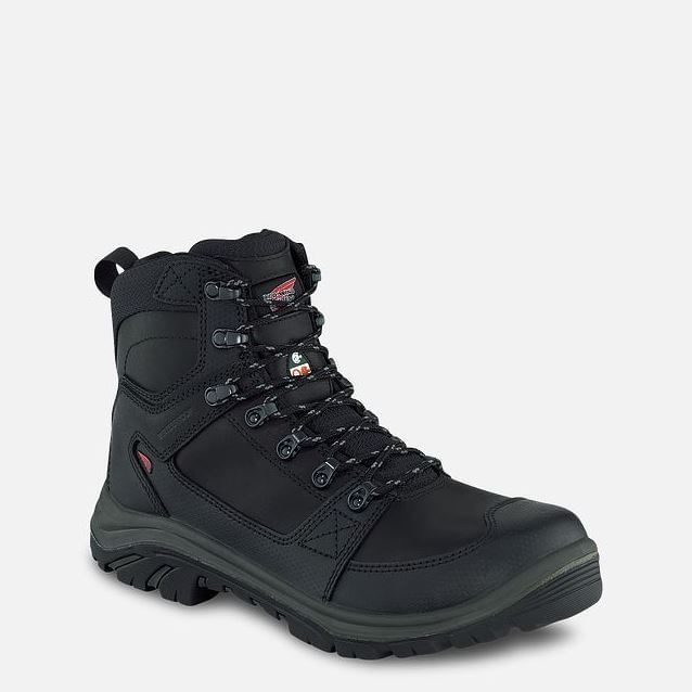 Men's, M Tradesman 6inch Csa-black, Red Wing 3532