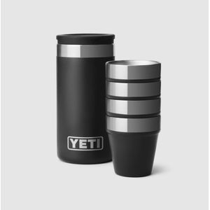 Yeti Shot Glasses & Carrying Case - Black
