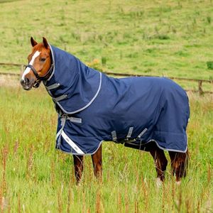 Rhino® Plus Vari-Layer Turnout (450g Heavy) with Hood - Navy/Titanium Grey/Classic Blue