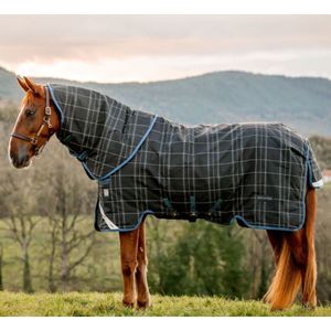 Rhino® Plus Reflectech Vari-Layer Turnout (250g Medium) with Hood  - Navy Reflective/Indigo