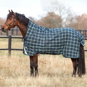 Rhino® Wug Vari-Layer Turnout (250g Medium)  - Hunter Check/Green & Navy