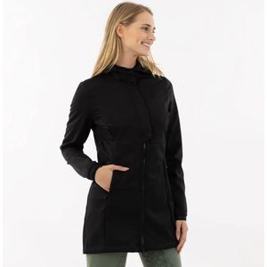 BR Equestrian Women's Frederique Softshell Long Jacket - Meteorite