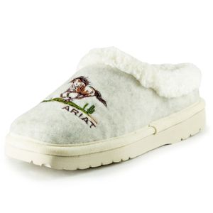 Ariat Women's Roaming Horse Clog Slipper - Grey