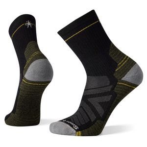 Smartwook Men's Hike Mid Crew Socks Light Cushion - Black