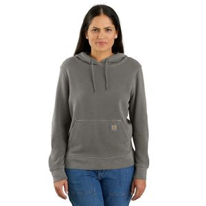 Carhartt Women's Re-Engineered Relaxed Fit Midweight French Terry Hooded Sweatshirt - Shadow