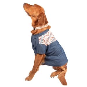 Wrangler Dog Southwest Yoke Denim Shirt - Medium Blue
