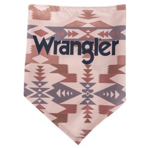 Wrangler Dog Southwest Pattern Bandana - Tan Multi