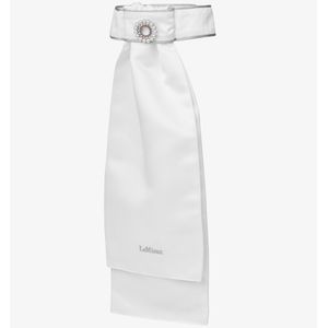 LeMieux Sparkle Stock Tie - White