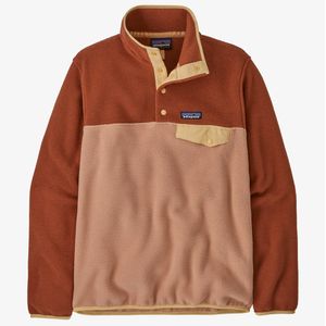 Patagonia Women's Lightweight Synchilla Snap-T Pullover - Terra Pink