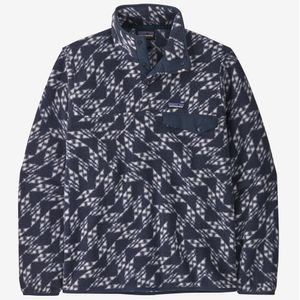 Patagonia Men's Lightweight Synchilla® Snap-T® Fleece Pullover - Synched Flight: New Navy