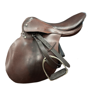 Used No Name All Purpose Saddle 17.5/M - Brown