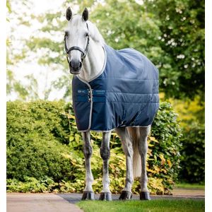 Horseware Ionic® Therapy Stable Rug (50g Light) - Imperial Blue/Silver & Navy