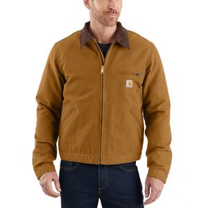 Men's Blanket-Lined Detroit Jacket - Relaxed Fit - Duck - 1 Warm Rating - Carhartt Brown