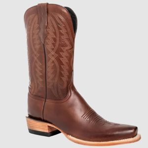 Resistol Women's Harnman Cutter Toe Western Boots - Vino