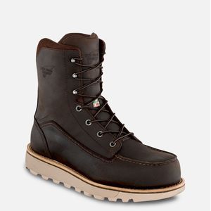 Red Wing Shoes Men's Traction Tred Lite CSA Boots - Brown (Style 3522)