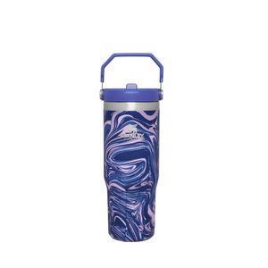 Stanley IceFlow Flip Straw 30oz (0.88L) Tumbler - Lapis Swirl