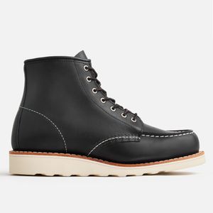 Red Wing Shoes Women's Classic Moc 6-inch Boots - Black (Style 3373)