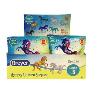 Breyer Stablemates Fire and Ice Mystery Unicorn Surprise