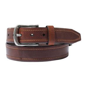 Lejon  Men's  Gettysburg Belt - Saddle Brown