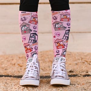 Dreamers & Schemers Original Pair & A Spare Boot Socks - Kissing Booth