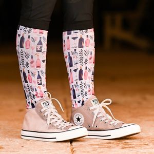 Dreamers & Schemers Original Pair & A Spare Boot Socks - Rose All Day