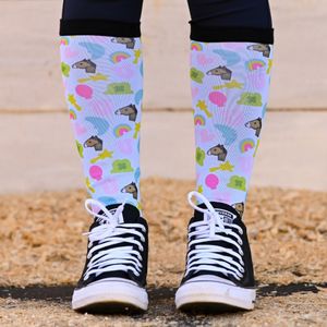 Dreamers & Schemers Youth Boot Socks - Lucky Charms