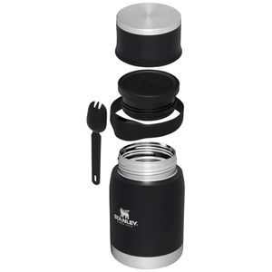 The Adventure To-Go Food Jar + Spork - Black Glow