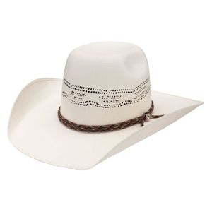 Resistol Hooey Bronc Straw Cowboy Hat - Natural
