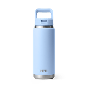 Yeti Rambler 769ml(26oz) Bottle With Colour-Matched Straw Cap - Big Sky Blue