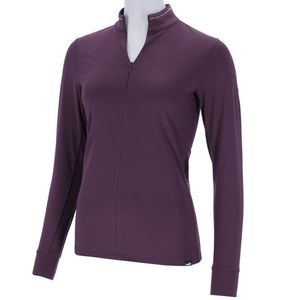 Schockemohle Women's Functional Long Sleeve Shirt SP SPPeppa Style - Deep Mauve