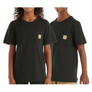 Carhartt Kids' Short Sleeve Pocket T-Shirt (Toddler/Child/Youth) - Black