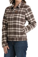 Cinch-Women-s-Wooly-Trucker-Jacket---Brown