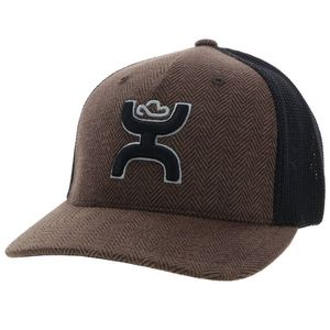 Hooey Unisex Coach 5-Pannel Cap - Brown / Black