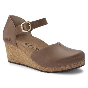 Papillio Birkenstock Mary Ring-Buckle Oiled Leather Cognac (1023525)