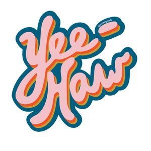 Mare Modern Goods Sticker: Yeehaw