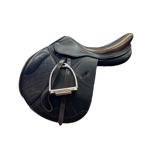 Used HDR Close Contact Saddle 18.5"/Adj - Brown